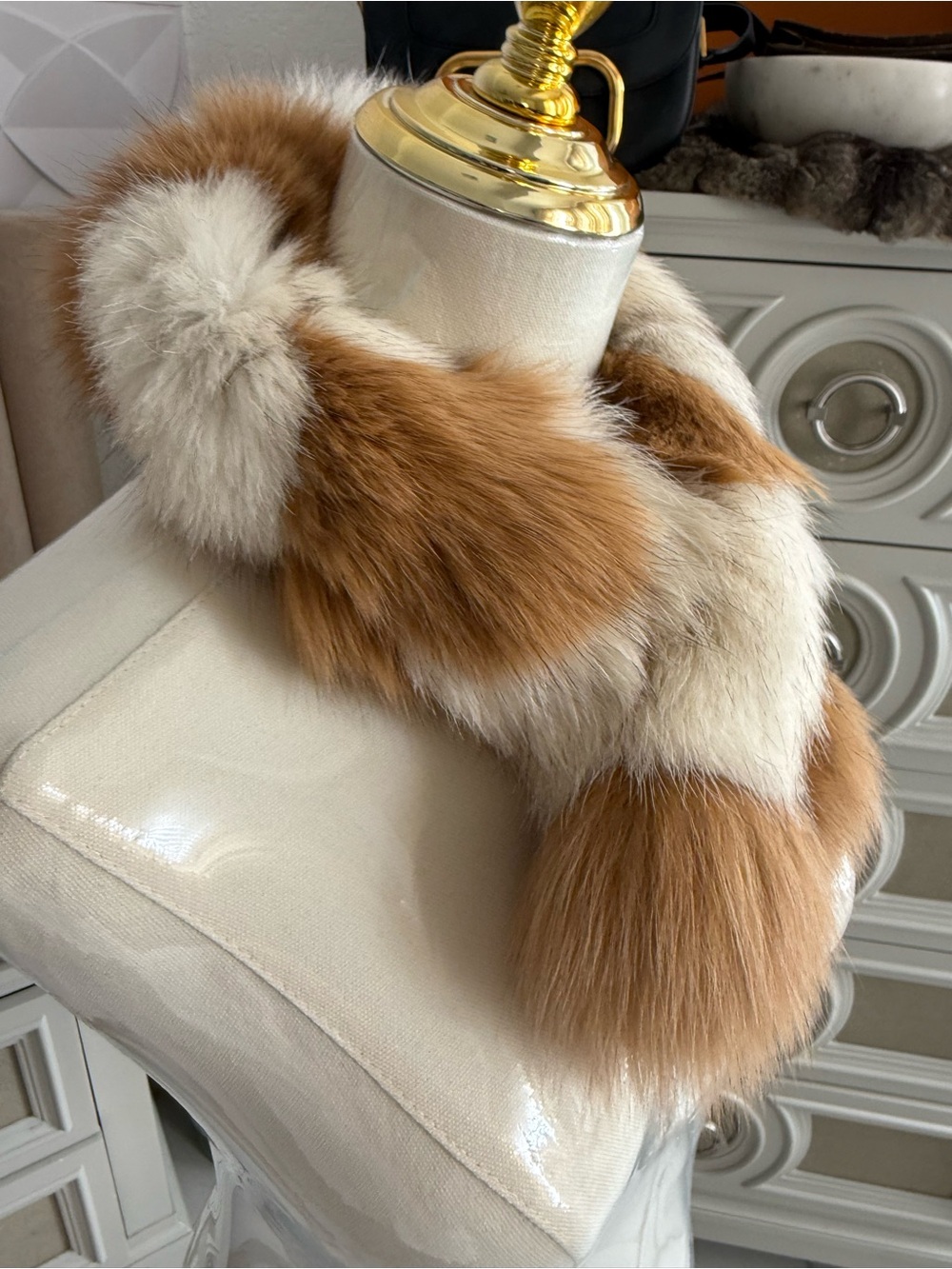 Real Fox fur scarf